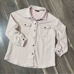 Pretty Garden Button Down Shacket